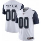Toddler Dallas Cowboys Customized Limited White Throwback Vapor Jersey