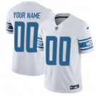 Toddler Detroit Lions Customized Limited White FUSE Vapor Jersey
