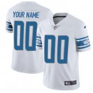 Toddler Detroit Lions Customized Limited White Vapor Jersey