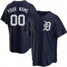 Toddler Detroit Tigers Customized Navy Alternate Cool Base Jersey