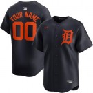 Toddler Detroit Tigers Customized Navy Alternate Limited Jersey