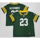 Toddler Green Bay Packers #23 Jaire Alexander Limited Green Vapor Jersey