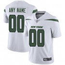 Toddler New York Jets Customized Limited White Vapor Jersey
