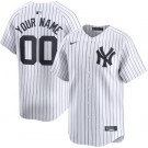Toddler New York Yankees Customized White Limited Jersey