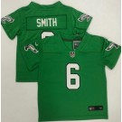 Toddler Philadelphia Eagles #6 DeVonta Smith Limited Green 2023 Vapor Jersey