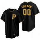 Toddler Pittsburgh Pirates Customized Black Nike Cool Base Jersey