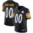 Toddler Pittsburgh Steelers Customized Limited Black Vapor Jersey