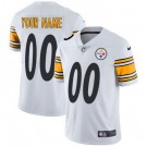 Toddler Pittsburgh Steelers Customized Limited White Vapor Jersey
