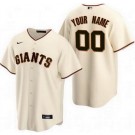 Toddler San Francisco Giants Customized Cream Cool Base Jersey