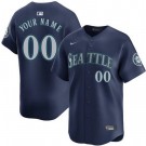 Toddler Seattle Mariners Customized Navy Limited Jersey