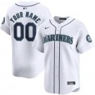 Toddler Seattle Mariners Customized White Limited Jersey