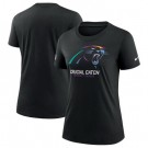 Women's Carolina Panthers Black 2024 Crucial Catch T Shirt
