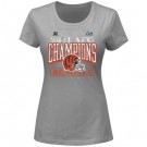 Women's Cincinnati Bengals Gray 2021 AFC Champions Classic Play Scoop Neck T-Shirt