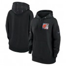 Women's Cleveland Browns Black 2023 Crucial Catch Club Pullover Hoodie