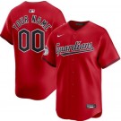 Women's Cleveland Guardians Customized Red Limited Jersey