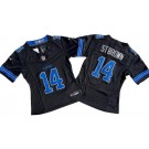 Women's Detroit Lions #14 Amon Ra St Brown Limited Black FUSE Vapor Jersey