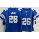 Women's Detroit Lions #26 Jahmyr Gibbs Limited Blue Vapor Jersey