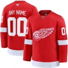 Women's Detroit Red Wings Customized Red Fanatics Authentic Jersey