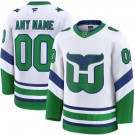 Women's Hartford Whalers Customized White Fanatics Authentic Jersey