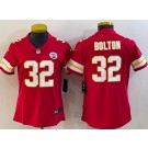 Women's Kansas City Chiefs #32 Nick Bolton Limited Red Vapor Jersey