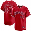 Women's Los Angeles Angels Customized Red Limited Jersey