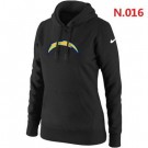 Women's Los Angeles Chargers Printed Hoodie 1701
