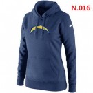 Women's Los Angeles Chargers Printed Hoodie 1702