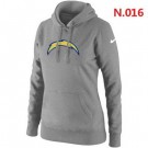 Women's Los Angeles Chargers Printed Hoodie 1704