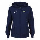Women's Los Angeles Chargers Printed Hoodie 1713