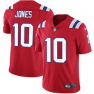 Women's New England Patriots #10 Mac Jones Limited Red Vapor Jersey