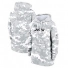 Women's New York Jets Arctic Camo 2024 Salute to Service Club Fleece Pullover Hoodie