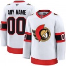 Women's Ottawa Senators Customized White Fanatics Authentic Jersey
