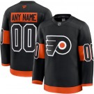Women's Philadelphia Flyers Customized Black Fanatics Authentic Jersey