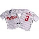 Women's Philadelphia Phillies #3 Bryce Harper White Limited Jersey