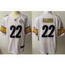 Women's Pittsburgh Steelers #22 Najee Harris Limited White Vapor Untouchable Jersey
