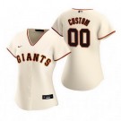 Women's San Francisco Giants Customized Gream 2020 Cool Base Jersey
