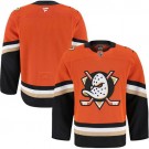 Youth Anaheim Ducks Customized Orange Fanatics Authentic Jersey