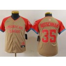 Youth Baltimore Orioles #35 Adley Rutschman Gray 2024 All Star Limited Jersey
