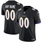 Youth Baltimore Ravens Customized Limited Black FUSE Vapor Jersey