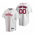 Youth Boston Red Sox Customized White Alternate 2020 Cool Base Jersey