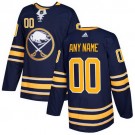 Youth Buffalo Sabres Customized Navy Blue Authentic Jersey