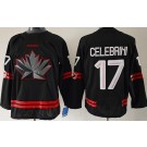 Youth Canada #17 Macklin Celebrini Black 2026 Olympics Authentic Jersey