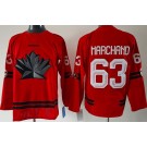 Youth Canada #63 Brad Marchand Red 2026 Olympics Authentic Jersey
