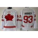 Youth Canada #93 Mitch Marner White 2026 Olympics Authentic Jersey