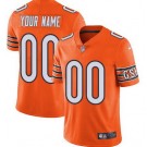Youth Chicago Bears Customized Limited Orange Vapor Jersey