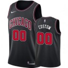 Youth Chicago Bulls Customized Black Stitched Swingman Jersey