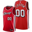 Youth Chicago Bulls Customized Red 2022 City Stitched Swingman Jersey