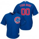 Youth Chicago Cubs Customized Blue Cool Base Jersey