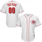 Youth Cincinnati Reds Customized White Cool Base Jersey