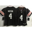 Youth Cleveland Browns #4 Deshaun Watson Limited Brown Vapor Jersey